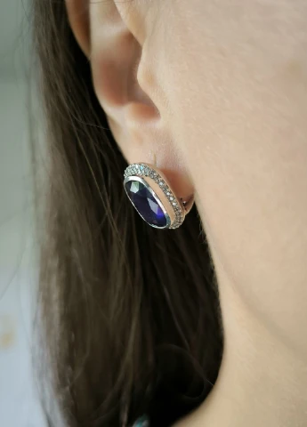 Сережки Silver Flame (354214668)