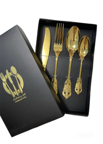 Набор Столовых Приборов Gold Vintage (На 6 Персон) Dom (253193134)