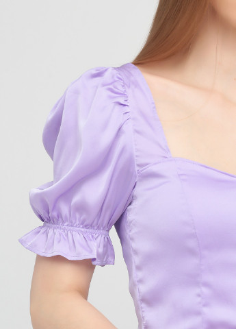 Лавандовая блуза-топ H&M