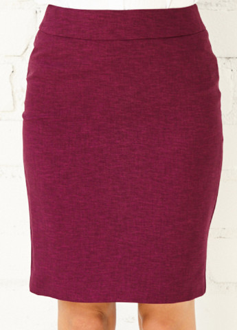 Светло-бордовая кэжуал однотонная юбка Jhiva мини