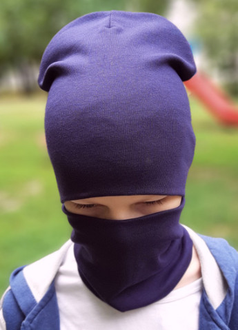 Детская шапка с хомутом КАНТА размер 48-52, синий (OC-240) Канта (212242524)