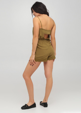 Полукомбинезон C&A однотонний хакі кежуал