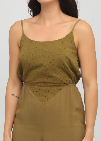 Полукомбинезон C&A однотонний хакі кежуал