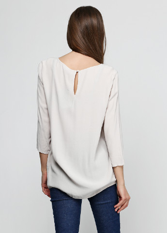 Светло-бежевая демисезонная блуза Sisley