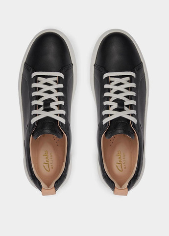 Черные кеды Clarks