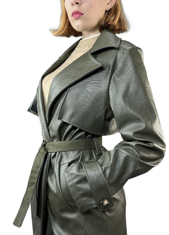 Плащ Boohoo тренчкот на завязках демисезон (347074241)