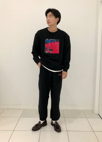 Спортивный костюм (свитшот, штаны) Uniqlo (331289386)