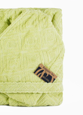 Халат махровый Berlin, салатовый, размер S (3800980994071) Bulgaria-Tex плотность - 420 гр/м2 (251459975)