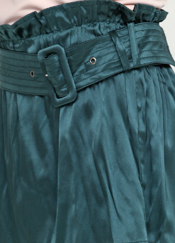 Зеленая кэжуал однотонная юбка Patrizia Pepe мини
