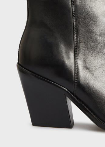 Чорні зимня ботильйони Bronx