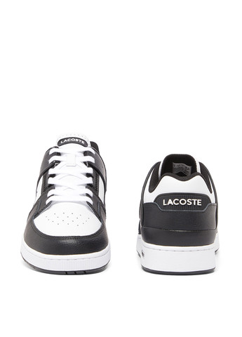 Черно-белые кроссовки Lacoste COURT CAGE