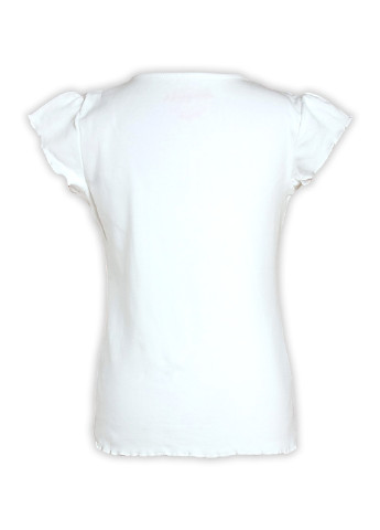 Белая летняя футболка с коротким рукавом Arizona