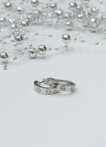 Сережки Silver Flame (317284831)