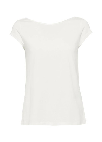 Белая летняя футболка Esprit