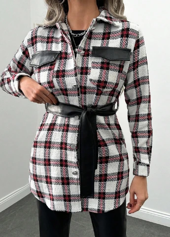 Куртка-рубашка SHEIN (329544608)