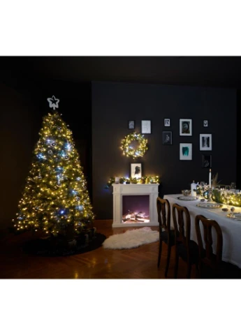 Гірлянда Smart LED Cluster AWW, 400, BT + WiFi, Gen II, IP44 кабель ч (TWC400GOP-BEU) Twinkly (207169925)