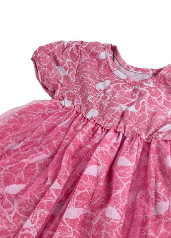 Розовое платье для девочки Убранка (253422363)