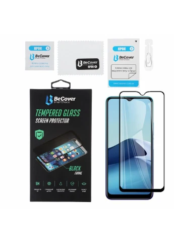 Скло захисне Vivo Y20 Black (706485) BeCover (252371403)