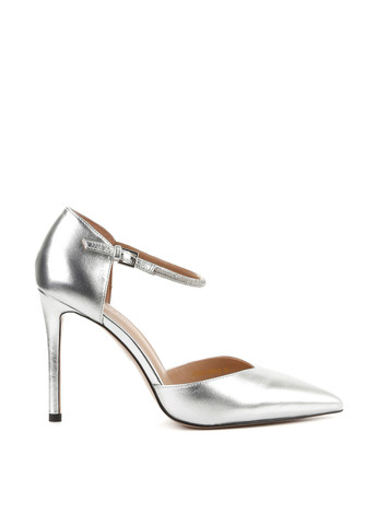 Le'BERDES Туфлі д'орсей срібний з натуральна шкіра, україна — літо (297723317)