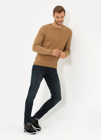 Коричневий демісезонний джемпер джемпер Pierre Cardin