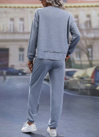 Костюм (толстовка, брюки) SHEIN (309158552)