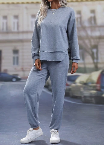 Костюм (толстовка, брюки) SHEIN (309158552)