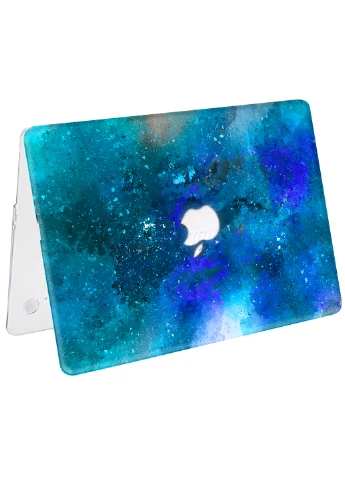 Чехол пластиковый для Apple MacBook Pro Retina 15 A1398 Голубые краски (Blue Paints) (6353-1881) MobiPrint (218528166)