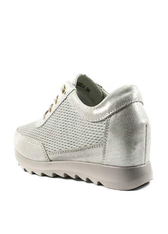 Серебряные демисезонные кроссовки Allshoes