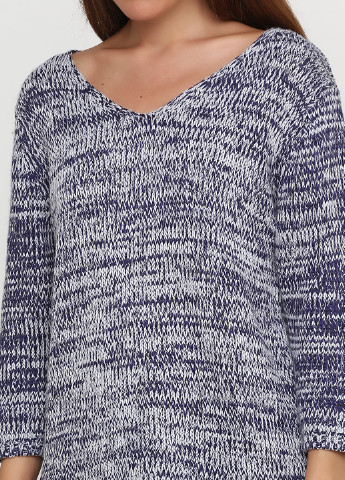 Серо-синий демисезонный пуловер пуловер Jean Pascale