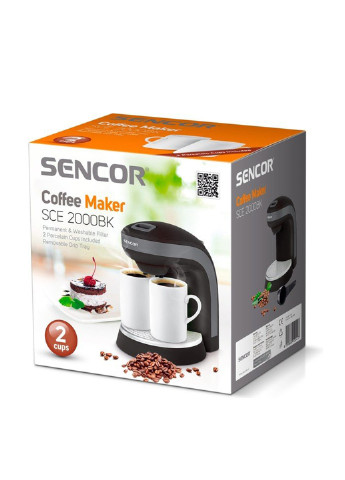 Капельная кофеварк Sencor sce2000bk (131209462)