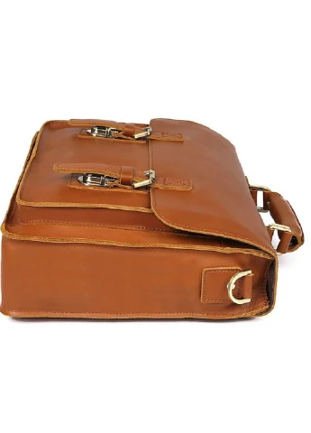 Шкіряний портфель 39х30х3,5 см Vintage (252414860)