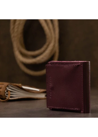 Жіноче шкіряне портмоне 10х10х1,5 см Grande Pelle (252129746)
