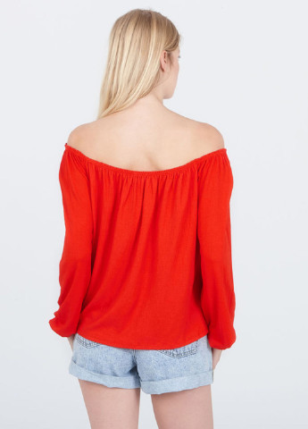 Красная летняя блуза Pimkie