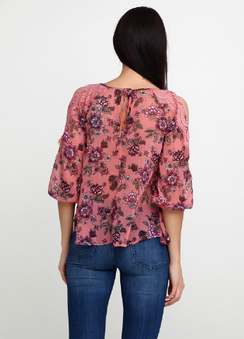 Розовая летняя блуза Francesca's