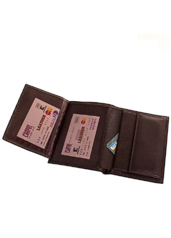 Чоловіче шкіряне портмоне 10х13х2 см Canpellini (232988632)