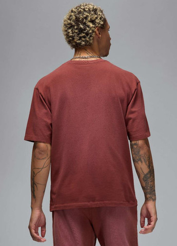 Бордова футболка fz1914-231 Jordan M J FLT ESS WSH 85 SS CRW