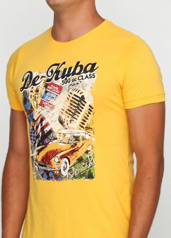 Желтая футболка De Kuba