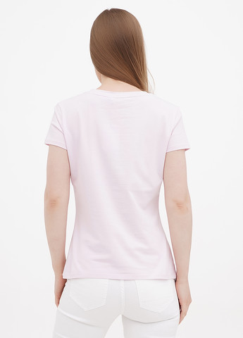 Светло-розовая летняя футболка Liu-Jo