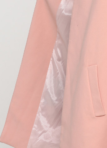 Світло-рожеве Кежуал пальто Zara однотонне