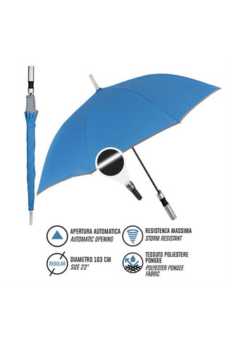 Синя} парасолька Perletti велика система антивітер (363640830)