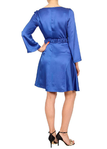 Синее кэжуал платье Patrizia Pepe