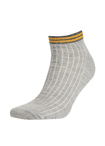 Шкарпетки (3 пари) DeFacto смужки комбіновані повсякденні