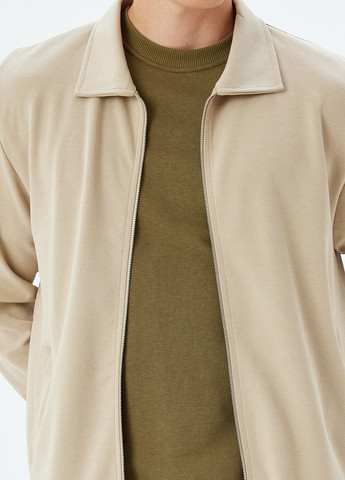 Бежева демісезонна куртка KOTON