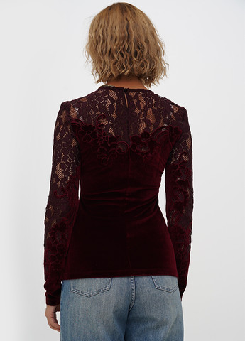 Вишнева блуза Sassofono