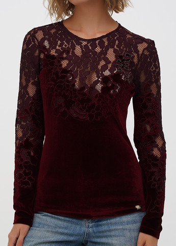 Вишнева блуза Sassofono