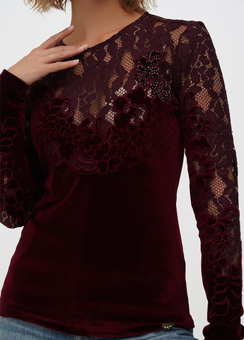 Вишнева блуза Sassofono