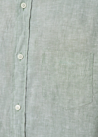 Светло-зеленая кэжуал рубашка меланж Gant