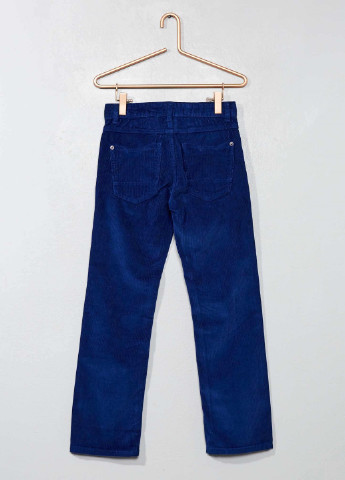 Синие демисезонные прямые джинсы Kiabi