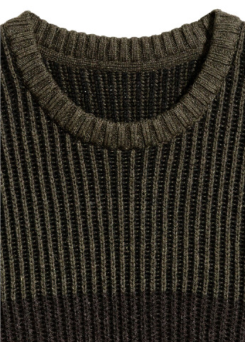 Оливковий (хакі) зимовий светр H&M