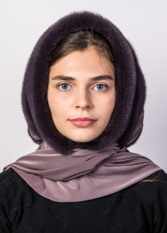 Женский норковый платок на голову Меховой Стиль паук (246266664)